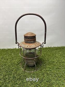 Vintage ADLAKE KERO C&O Railroad Lantern Lamp 340 3-40 Chesapeake & Ohio 1921