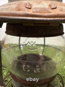 Vintage ADLAKE KERO C&O Railroad Lantern Lamp 340 3-40 Chesapeake & Ohio 1921