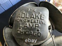 Vintage ADLAKE Non-Sweating Lamp 4-Way Lantern B&O RAILROAD light works