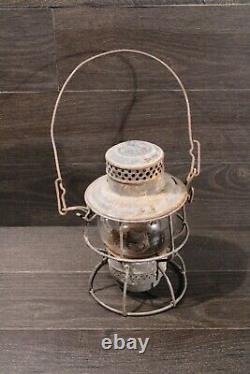 Vintage ADLAKE RAILROAD LANTERN N & W RAILROAD