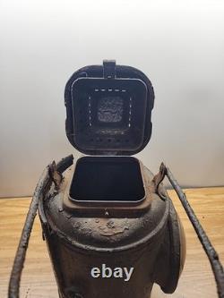 Vintage ADLAKE Single Lense Railroad Lantern
