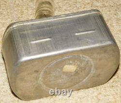 Vintage Adams Westlake Co Railroad Caboose Marker oil Lantern Burner Pyrex glass