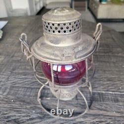 Vintage Adams & Westlake Co. Railroad Train Lantern Kerosene Lamp