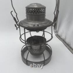 Vintage Adams & Westlake Lehigh Valley Railroad Weighted Base Lantern Frame Only