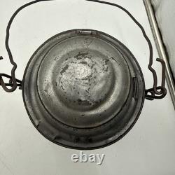 Vintage Adams & Westlake Lehigh Valley Railroad Weighted Base Lantern Frame Only