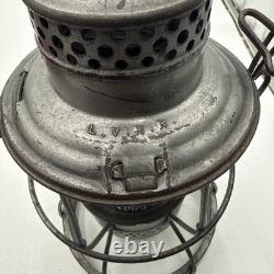 Vintage Adams & Westlake Lehigh Valley Railroad Weighted Base Lantern Frame Only