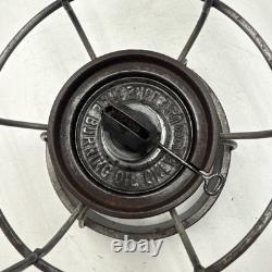 Vintage Adams & Westlake Lehigh Valley Railroad Weighted Base Lantern Frame Only