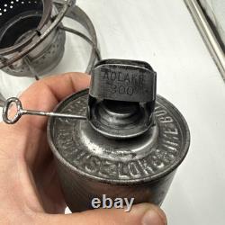 Vintage Adams & Westlake Lehigh Valley Railroad Weighted Base Lantern Frame Only