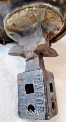 Vintage Adlake 4-Way Reflex Railroad Signal Switch Lamp With Stone Guards Train