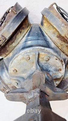 Vintage Adlake 4-Way Reflex Railroad Signal Switch Lamp With Stone Guards Train