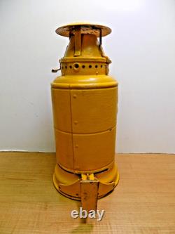 Vintage Adlake Chicago Non Sweating Lantern Railroad Lamp with Burner & Bracket