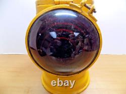 Vintage Adlake Chicago Non Sweating Lantern Railroad Lamp with Burner & Bracket