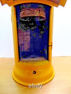 Vintage Adlake Chicago Non Sweating Lantern Railroad Lamp with Burner & Bracket