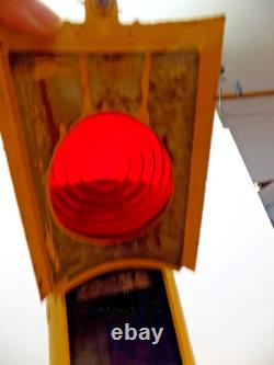 Vintage Adlake Chicago Non Sweating Lantern Railroad Lamp with Burner & Bracket