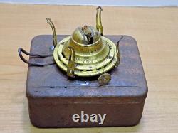 Vintage Adlake Chicago Non Sweating Lantern Railroad Lamp with Burner & Bracket