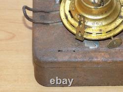 Vintage Adlake Chicago Non Sweating Lantern Railroad Lamp with Burner & Bracket