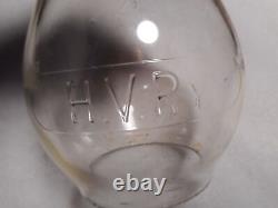 Vintage Adlake Hocking Valley Railway Railroad Lantern with Cast HV Ry Globe