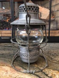 Vintage Adlake Kero PRR/Pennsylvania Railroad Lantern withClear Globe VGC