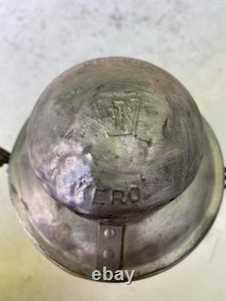 Vintage Adlake Kero Pennsylvania Railroad PRR Red Globe Lantern