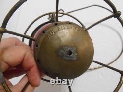 Vintage Adlake Kero Railroad Kerosene Lantern Lamp Light Red Globe