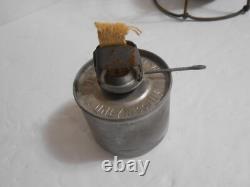 Vintage Adlake Kero Railroad Kerosene Lantern Lamp Light Red Globe