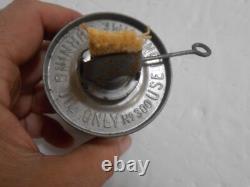 Vintage Adlake Kero Railroad Kerosene Lantern Lamp Light Red Globe