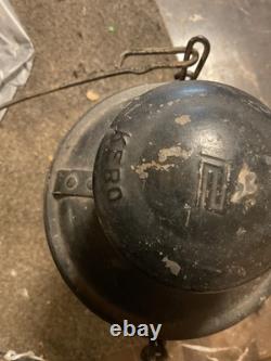 Vintage Adlake Kero Railroad Lantern & Clear Globe Train Lamp