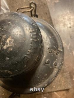 Vintage Adlake Kero Railroad Lantern & Clear Globe Train Lamp