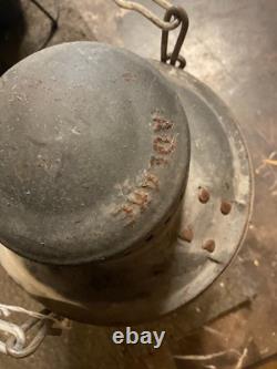 Vintage Adlake Kero Railroad Lantern & Clear Globe Train Lampscl