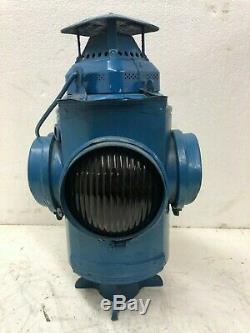 Vintage Adlake Lamp Latern Railroad Train Switch Signal Ccc&l Big Four