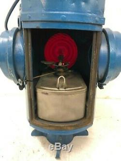 Vintage Adlake Lamp Latern Railroad Train Switch Signal Ccc&l Big Four