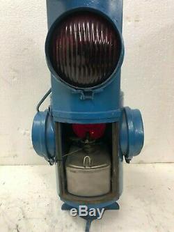 Vintage Adlake Lamp Latern Railroad Train Switch Signal Ccc&l Big Four