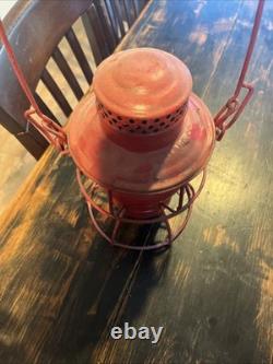 Vintage Adlake Metal Railroad Lantern withUSA, Antique
