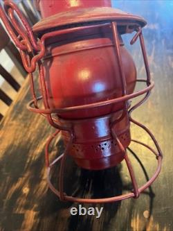 Vintage Adlake Metal Railroad Lantern withUSA, Antique