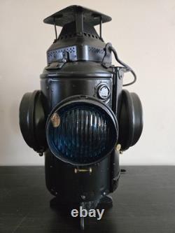 Vintage Adlake Michigan Central Railroad Switch Lamp Lantern MCR Complete Burner