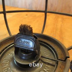 Vintage Adlake No 250 Kero Railroad Lantern N. P. RY Red Globe
