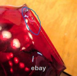 Vintage Adlake No 250 Kero Railroad Lantern N. P. RY Red Globe