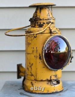 Vintage Adlake Non Sweat Pennsylvania Railroad Caboose Marker Lamp