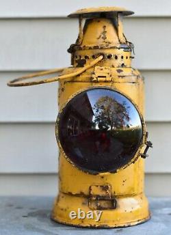 Vintage Adlake Non Sweat Pennsylvania Railroad Caboose Marker Lamp