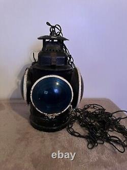 Vintage Adlake Non-Sweating Lamp Chicago Railroad Train Switch Lantern