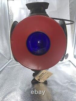 Vintage Adlake Non Sweating Lantern Antique Railroad Lamp Chicago, NICE