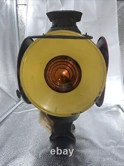 Vintage Adlake Non Sweating Lantern Antique Railroad Lamp Chicago, NICE