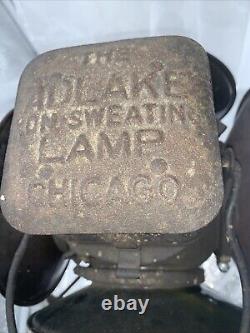 Vintage Adlake Non Sweating Lantern Antique Railroad Lamp Chicago, NICE