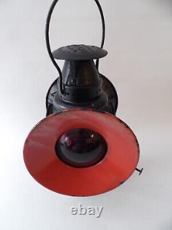 Vintage Adlake Non Sweating Lantern Antique Railroad Lamp Chicago, NICE