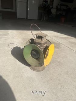 Vintage Adlake Non Sweating Railroad Lamp