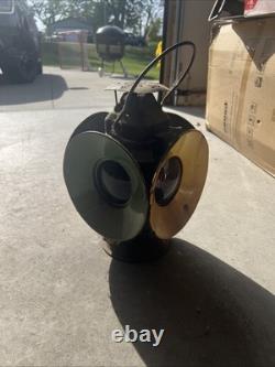 Vintage Adlake Non Sweating Railroad Lamp