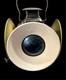 Vintage Adlake Non-Sweating Railroad Lamp Lantern Chicago Four Lens Signal Light