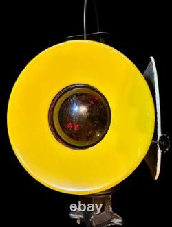 Vintage Adlake Non-Sweating Railroad Lamp Lantern Chicago Four Lens Signal Light