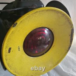 Vintage Adlake Non-Sweating Railroad Switch Lantern 4 Way Signal Light Chicago