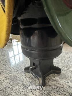 Vintage Adlake Non-sweating Railroad Switch Signal Lantern Kerosene Lamp Chicago